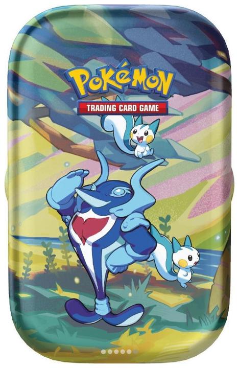 Image du produit Pokémon TCG - Vibrant Paldea Mini Tin (Espathra / Goomy / Leafeon / Oricorio / Pachirisu) assortiert (Anglais, Tin)