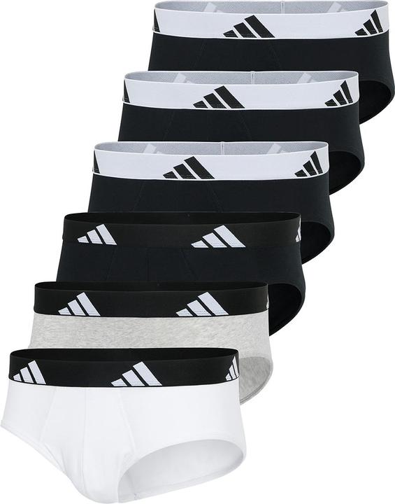 Produktbild adidas 6er Pack Active Flex Cotton Slip / Unterhose (XXL, 6er Pack)