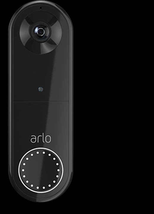 Actual product image Arlo Essential Wire-Free Doorbell, black (Wireless)