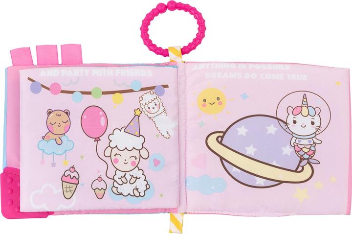 Produktbild Kikkaboo Baby Stoffbuch mit Beissring
