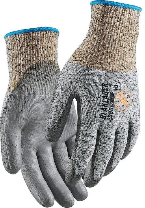 Actual product image Blakläder tempered pu work gloves cut-resistant level b (x6) (6)