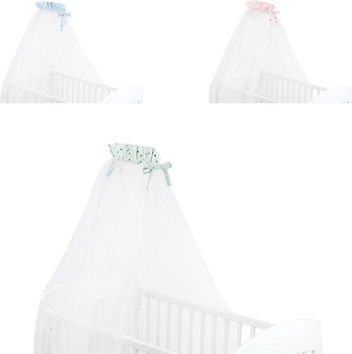 Actual product image Kikkaboo Baby crib canopy Bear with me
