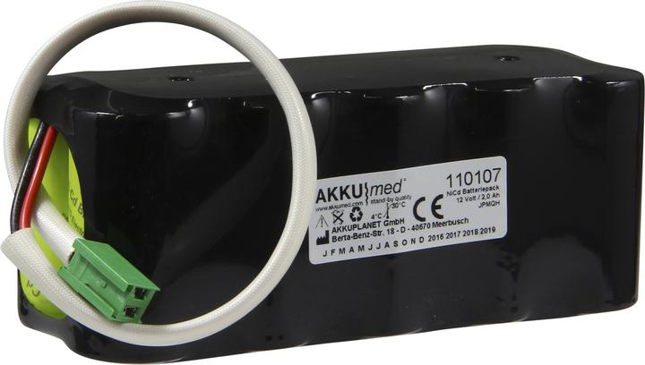 Produktbild XCell NC Akku passend für GE Hellige Marquette Eagle Monitor 1000/ 1006/ 1008/ 1009 CE Konform (1 Stk., 2000 mAh, Akku)