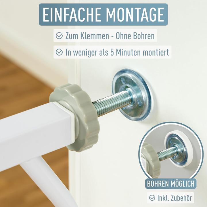 Immagine prodotto IB-Style Treppenschutzgitter Berrin für Babys und Haustiere, 58-185 cm (108 cm)