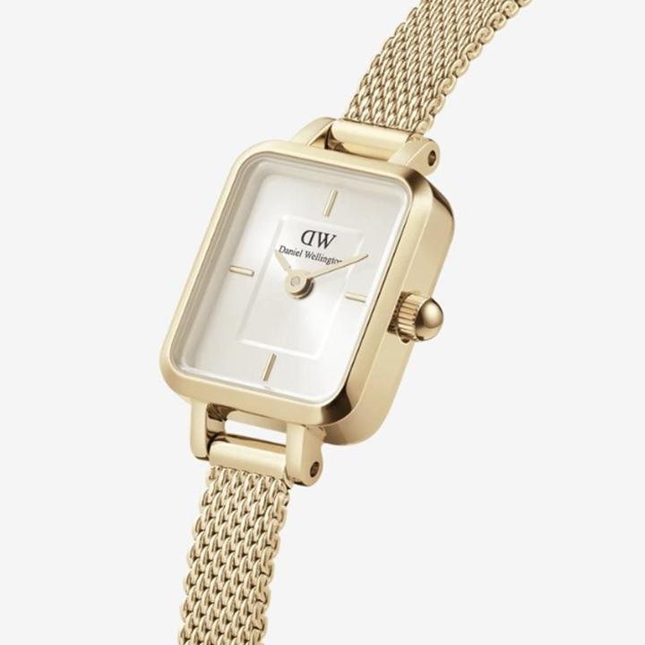 Produktbild Daniel Wellington Quadro Mini Evergold Champagne Gold (Analoguhr, 15.50 mm)