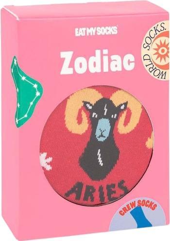 Actual product image Eat My Socks Socks, Zodiac Aries (One size)