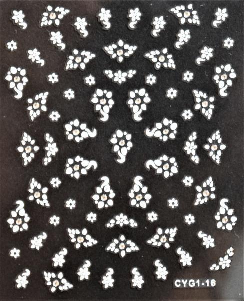 Produktbild Nagellack24 Nail Art Sticker Selbstklebend 16