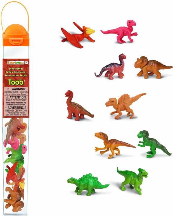 Actual product image Safari Toob Dino Babies