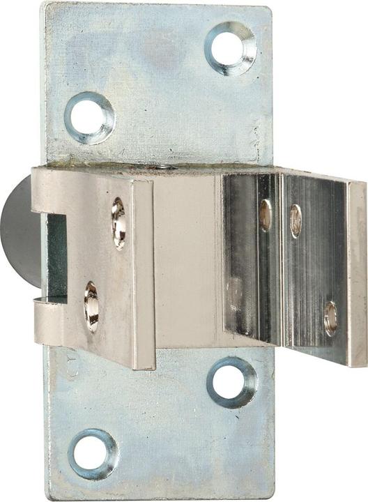 Dictator Swing door fitting, hold-open 90°, TS 25 - 30 mm, MS nickel-plated