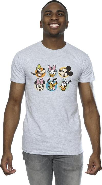 Produktbild Disney Mickey Mouse And Friends Faces TShirt (XXL)