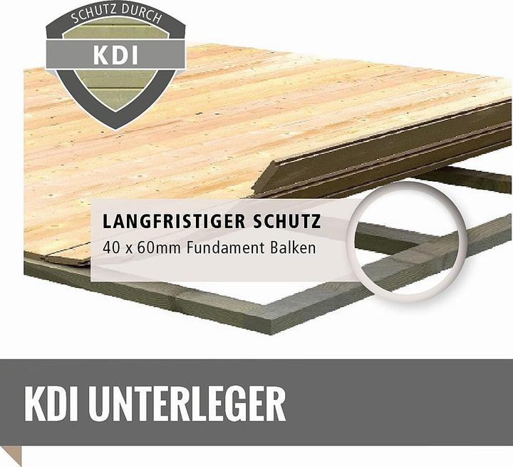 Produktbild Karibu 38 mm Saunahaus Pelle