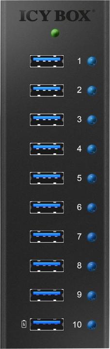 Image du produit Icy Box Ib-Ac6110 (USB-B, 10 Ports)