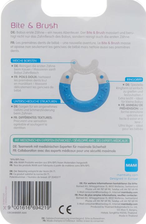 Image du produit MAM Bite & Brush assortis