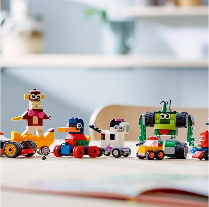 Produktbild LEGO Steinebox mit Rädern (11014, LEGO Classic)
