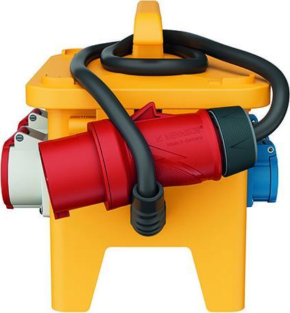 Actual product image Mennekes distributor (4 x, CEE 16/5)