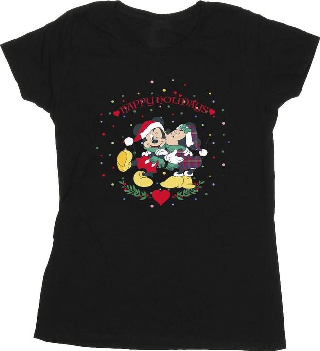 Disney Mickey Mouse Mickey Minnie Christmas TShirt (XL)