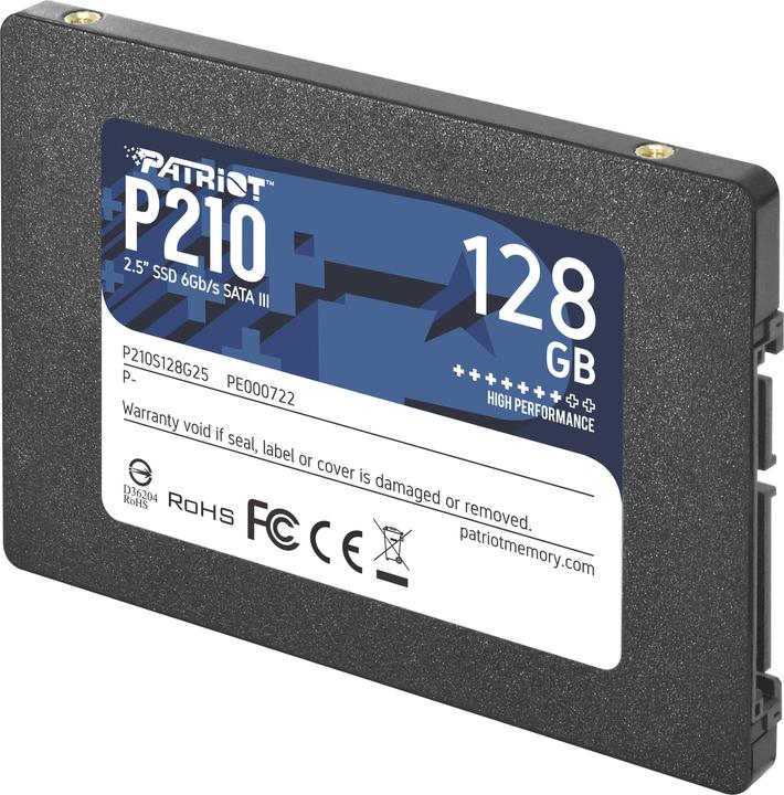 Produktbild Patriot P210 Serial ATA III (128 GB, 2.5")