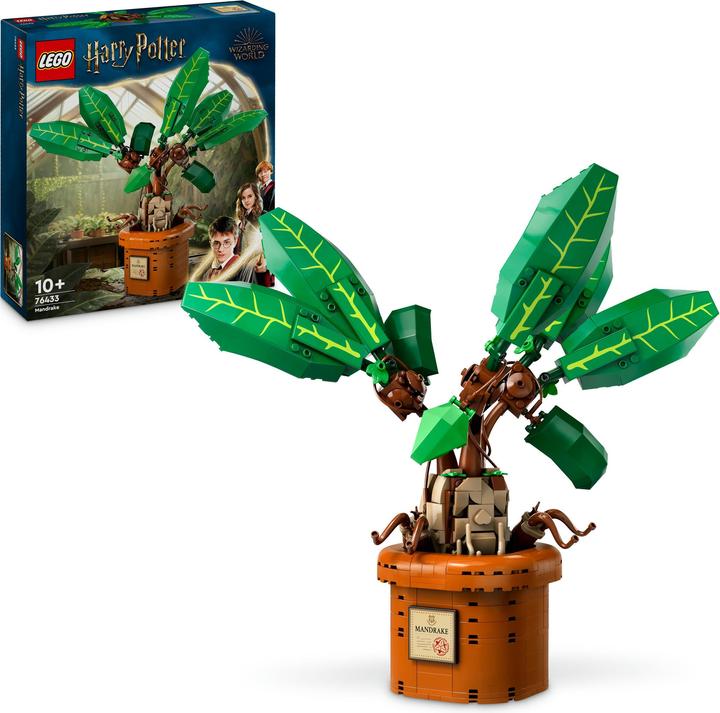 Immagine prodotto LEGO 76433 Pianta della pozione magica: Mandragola (76433, LEGO Harry Potter)