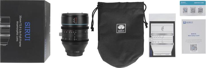 Immagine prodotto Sirui Venus 35mm T2.9 1.6x anamorfico con attacco L (L-mount, Full-frame)