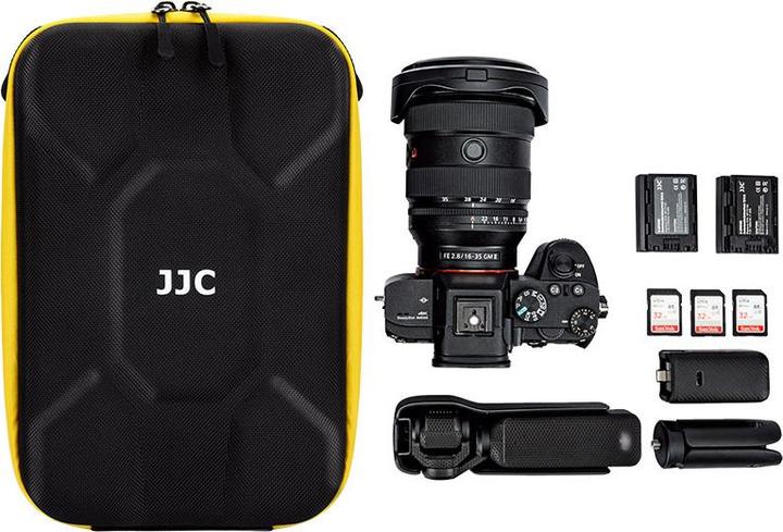 Actual product image JJC HSCC 2 YELLOW Camera Case (Kamera Taschenerweiterung)