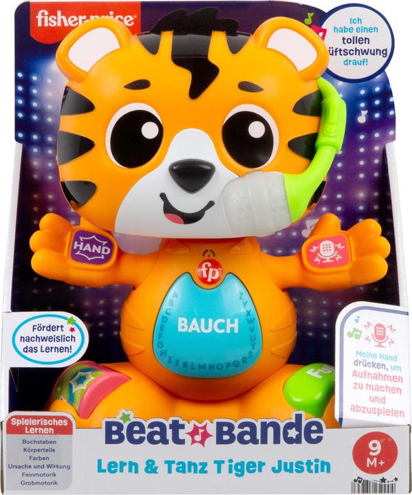 Image du produit Fisher-Price Beat Bande Apprentissage & Danse Tigre Justin (F) (Allemand)