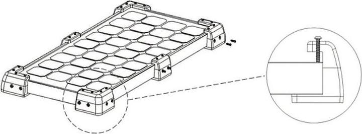 Produktbild Revolt Bohrfreies Montage-Set für Solarpanels (Solaranlage Montagematerial)