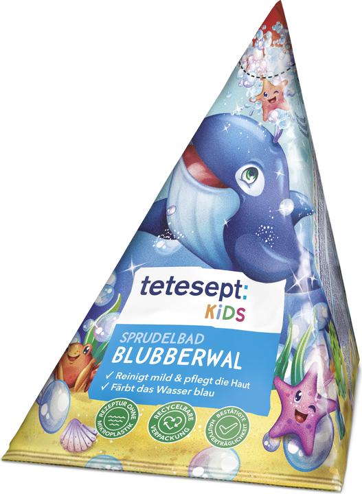 Produktbild Tetesept Kids Sprudelbad Blubberwal (Badesalz)
