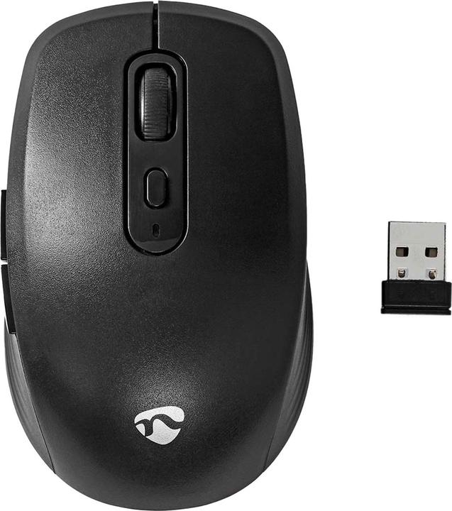 Immagine prodotto Nedis Mouse | Senza fili | 800 / 1200 / 1600 dpi | DPI regolabile | Numero di pulsanti: 6 | Destrorso (Senza fili)