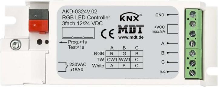 Actual product image MDT LED controller (Dimming actuator)