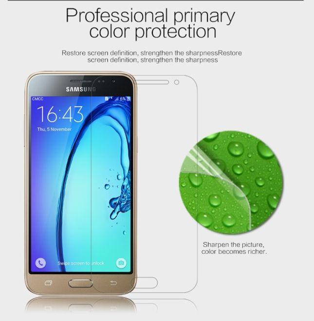 Actual product image Nillkin Super Clear (1 Piece, Samsung Galaxy J3 (2016))