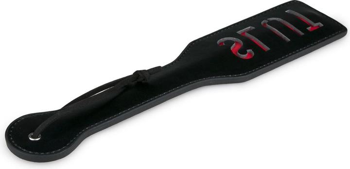 Produktbild Fetish Collection Zwarte leren paddle Slut