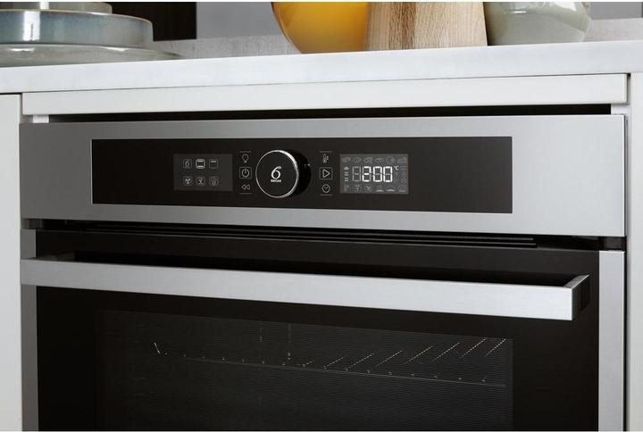 Produktbild Whirlpool Backofen OAKZ97961SPIX A+, 60 cm, Pyrolyse, Inox farbiges/schwarzes Glas, Grosses LED-Displ