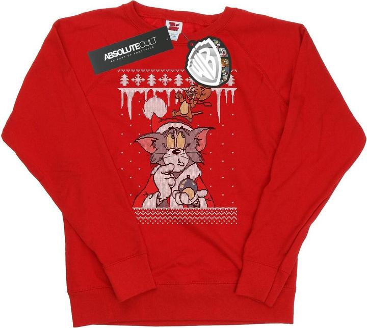 Immagine prodotto Tom & Jerry Christmas Fair Isle Felpa Donna (L)