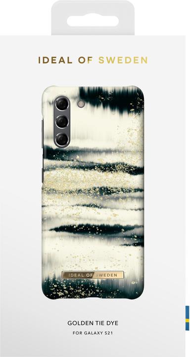 Immagine prodotto iDeal Of Sweden Designer Copertina rigida dorata Tie Dye (Samsung Galaxy S21+)
