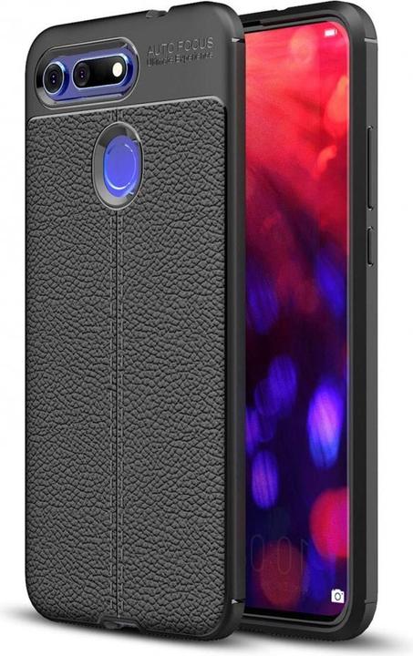 Actual product image Screenguard Honor View 20 Case Leather Design TPU Cover (Honor View 20)