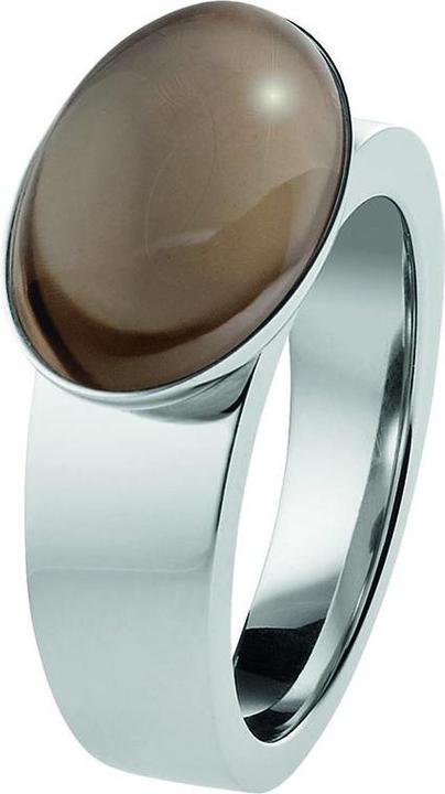 Produktbild Xen Ring mit 16x11mm grossen Rauchquarz (54)