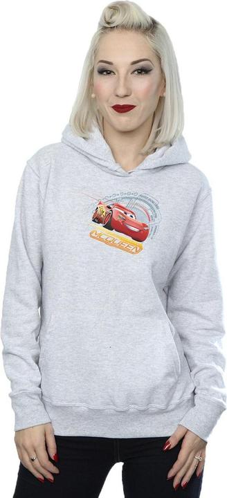 Immagine prodotto Disney Cars Lightning McQueen Felpa con Cappuccio Donna (XXL)