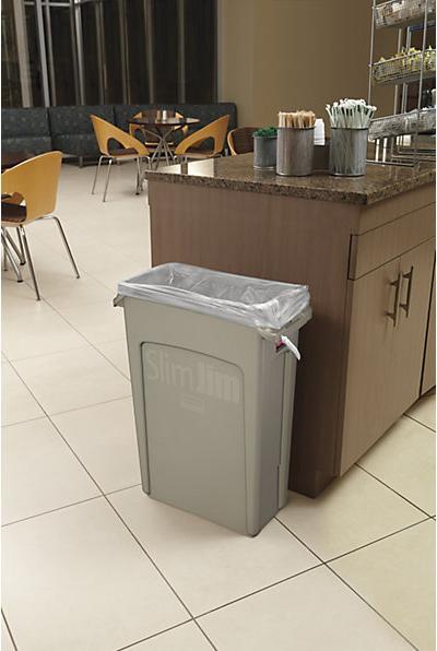 Immagine prodotto Rubbermaid Raccoglitori in materiale riciclabile realizzati in plastica (60 l)