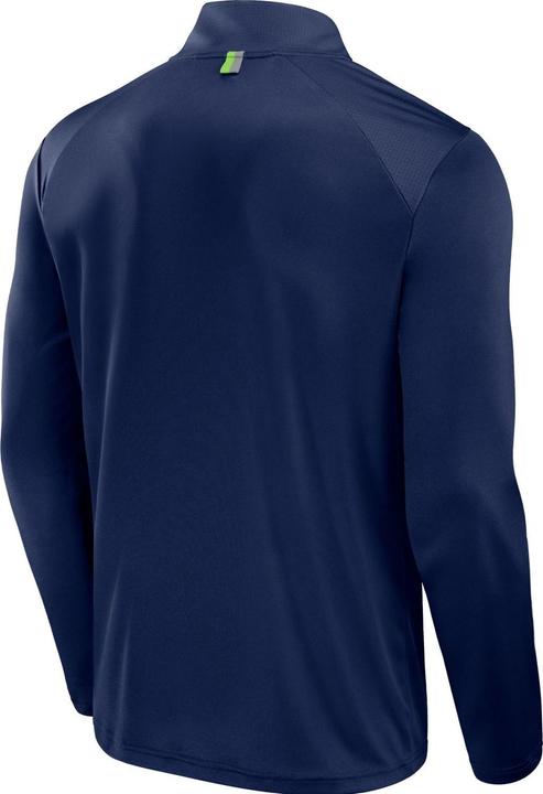 Actual product image Fanatics Seattle Seahawks NFL Half-Zip Sweatshirt navy - 3XL (3XL)