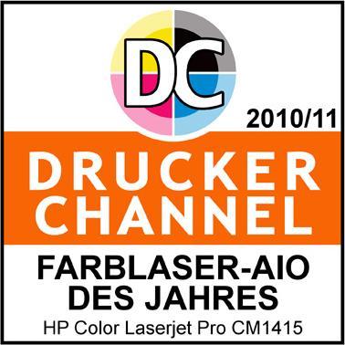 Produktbild HP Color LJ CM1415fnw MFP, Fax, WLAN (Laser, Farbe)
