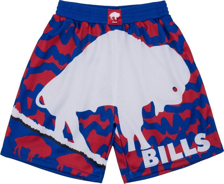 Actual product image Mitchell & Ness M&N Buffalo Bills JUMBOTRON Basketball Shorts (S)