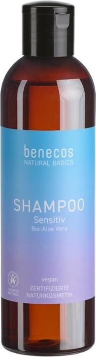 Benecos Shampoo Natural Basics Sensitiv - Aloe Vera (250 ml, Flüssiges Shampoo)