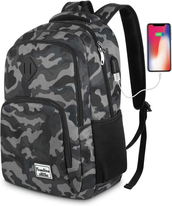 Produktbild Yamtion Laptop-Rucksack mit USB-Ladeanschluss (35 l)