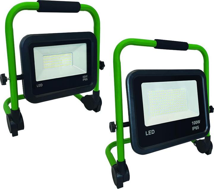 Actual product image Berg LED SPOTLIGHT BCL FOLD LED 100 (230V-EU) - IP65 INCL. FOOTBASE (8500 lm)