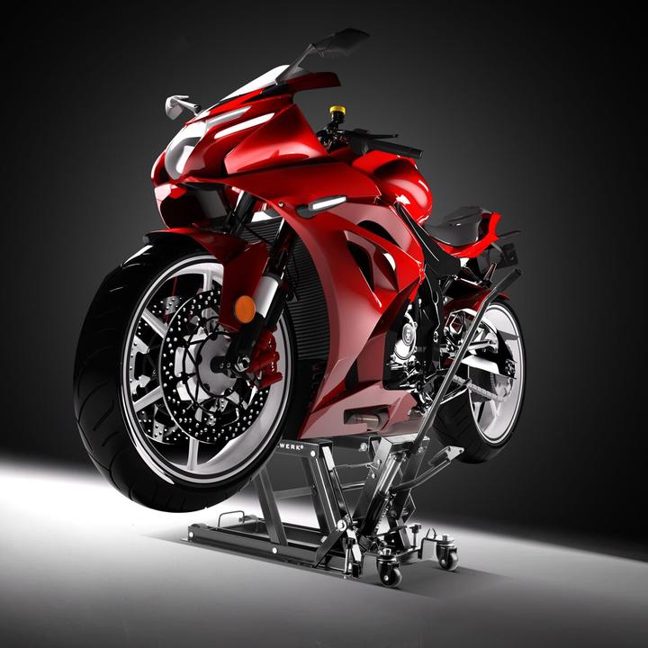Produktbild Stahlwerk Motorrad-Hebebühne MLT-680 ST 680 kg Tragkraft 115-375 mm Hubbereich
