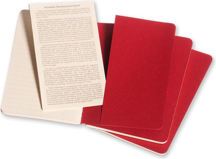 Image du produit Moleskine Cahier de notes (A6, Blanc, Couverture souple)