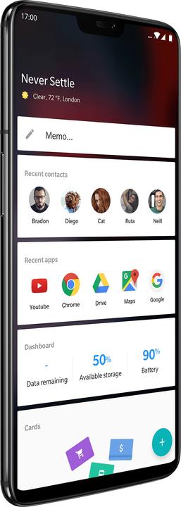Immagine prodotto OnePlus 6 (128 GB, Midnight Black, 6.28", Doppia SIM, 16 Mpx, 4G)