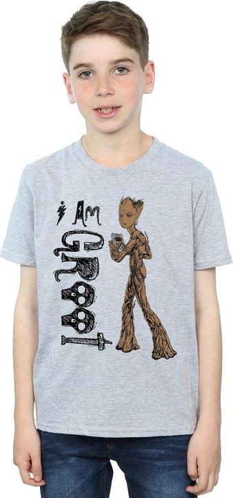 Produktbild Avengers Infinity War I Am Teenage Groot TShirt Jungen (140, 146)