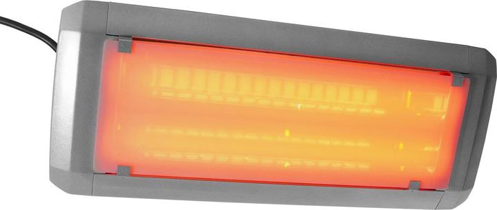 Actual product image Ich-zapfe Radiant heater, infrared radiant heater, patio heater, radiant heater terrace model HELIOSA 9.1 (2000 W)