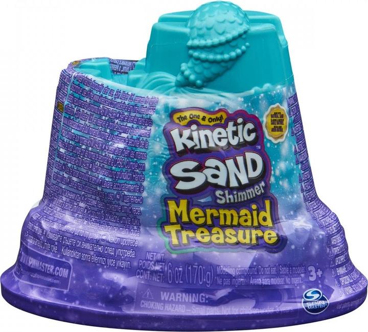 Actual product image Spin Master 6064334 - KINETIC SAND Mini Castello Sirenetta in Vassoio attrezzo N
